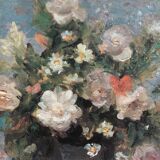 Signed bouquet table