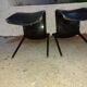 Two Italian design chairs Pedrali smart model