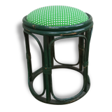 Vintage rattan stool