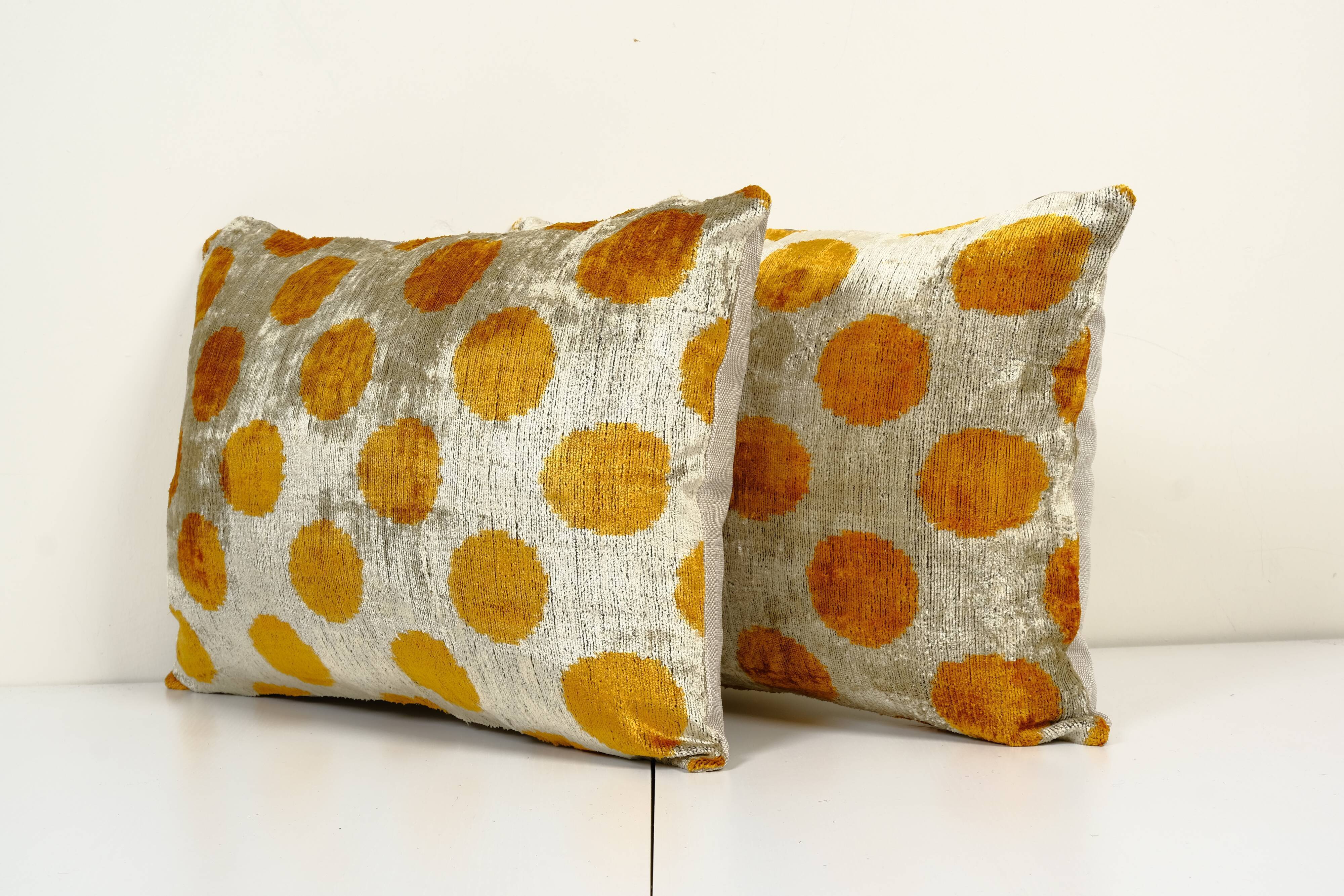 Pair of cushions