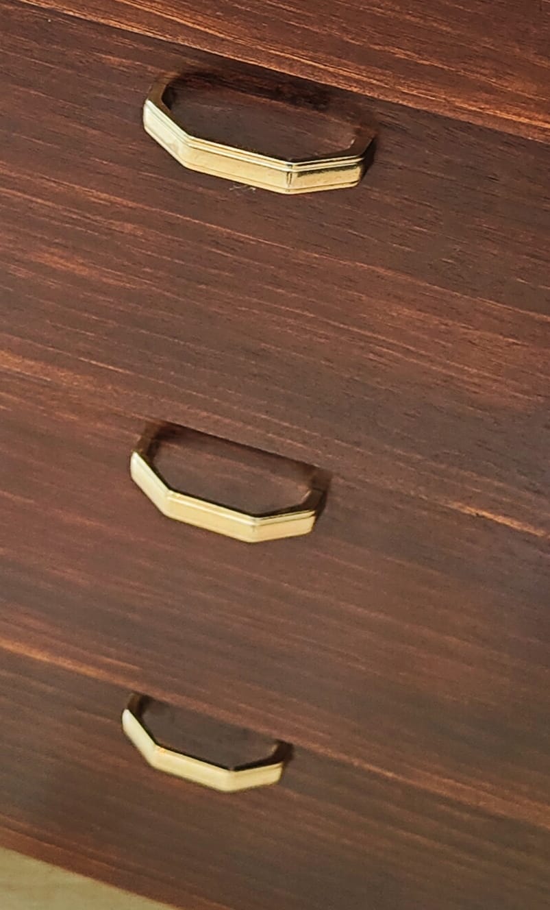 Mid century shoe cabinet