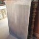 Large mirror - trumeau with a wooden frame imitating marble - 20th century