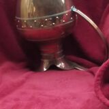 Copper ewer and its tray