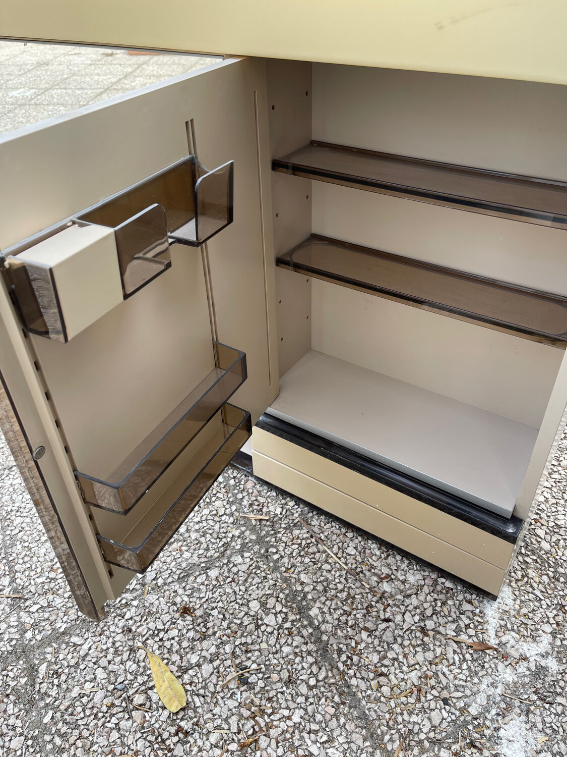 Vintage toilet cabinet