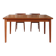 Scandinavian extendable dining table in teak from the 1960s.