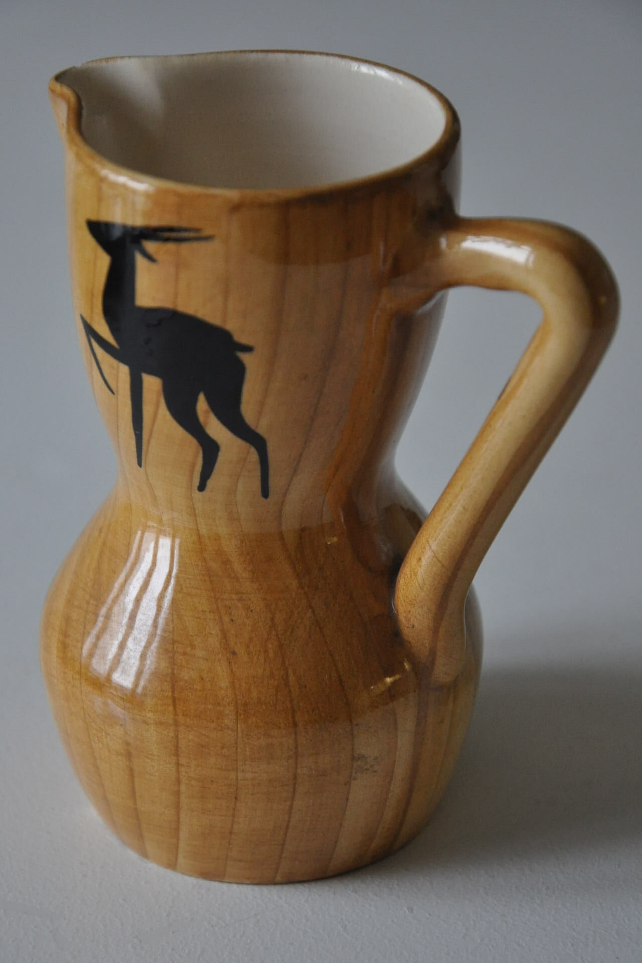 Ceramic pitcher Grandjean Jourdan Vallauris