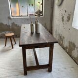 Work farm table established oak