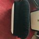 Vintage armchair airborne 70s and ottoman