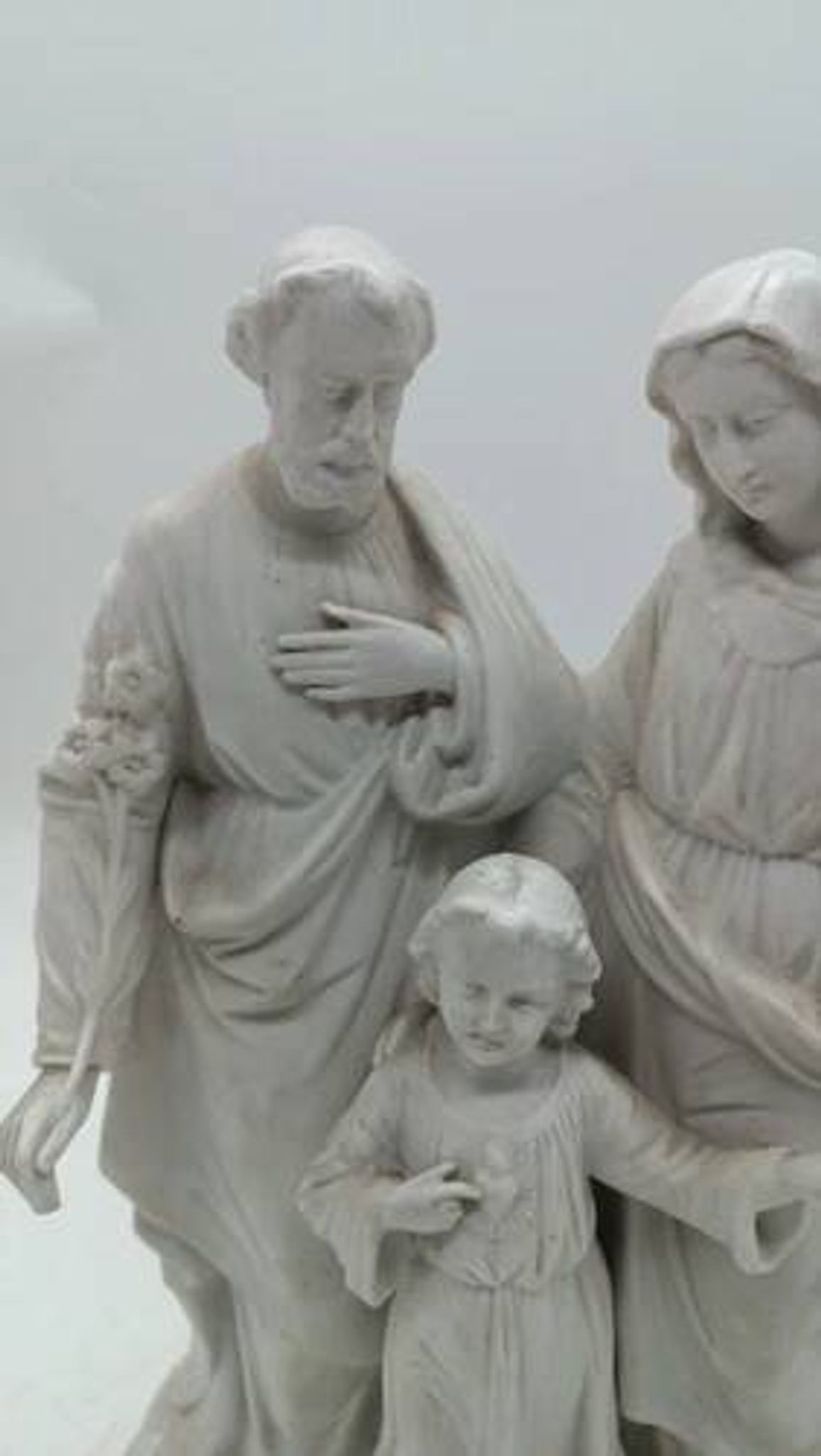 Holy Family in Biscuit Porcelain Firsts 900