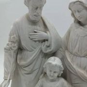 Holy Family in Biscuit Porcelain Firsts 900