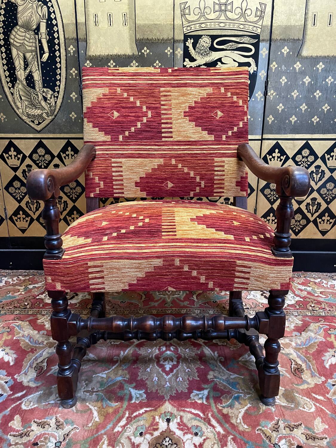 Suite of 6 Louis XIII armchairs