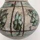 J. MASSIER, Vallauris - Antique enamelled stoneware vase - 1930s-1940s