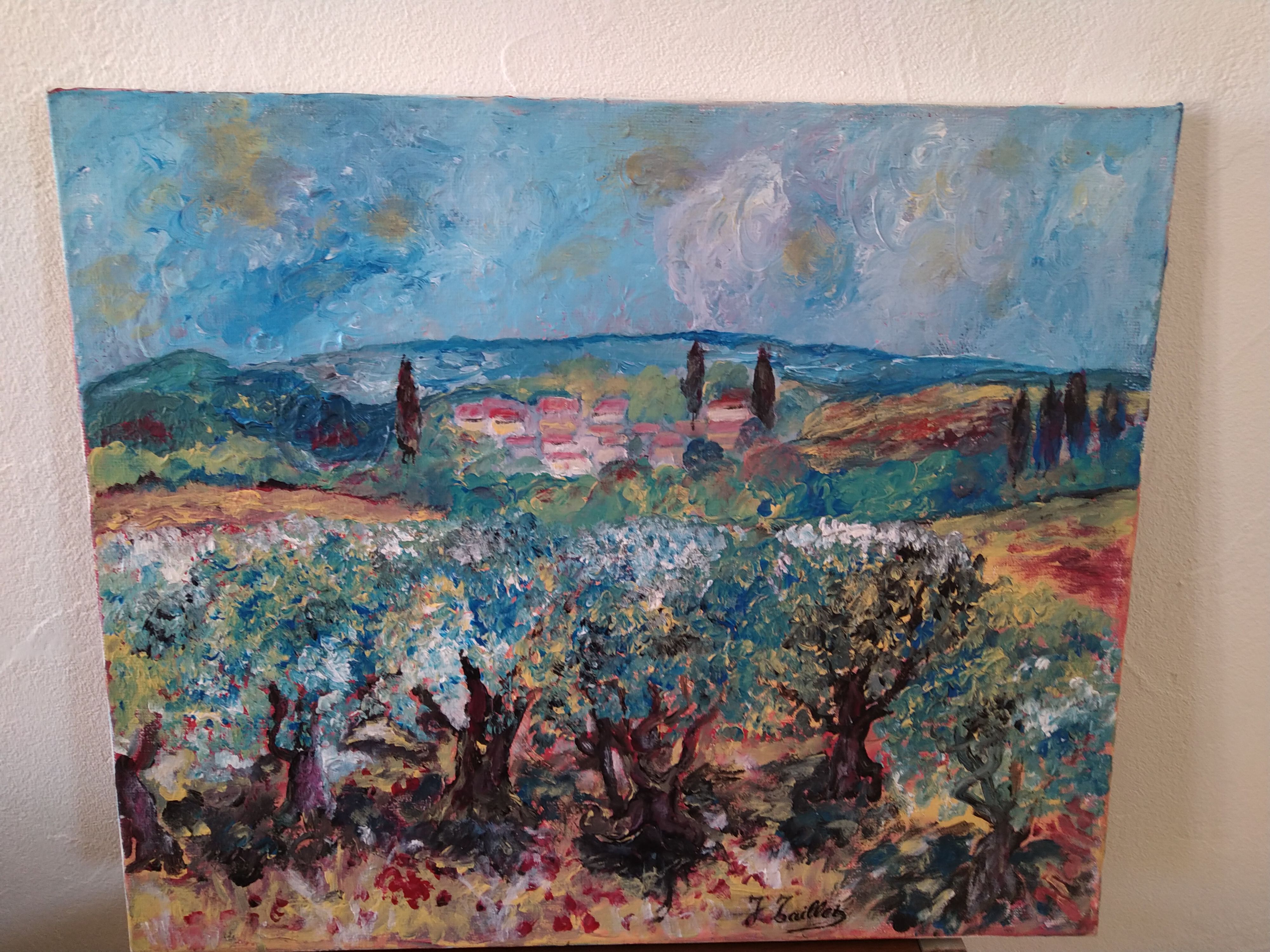 Provençal village table