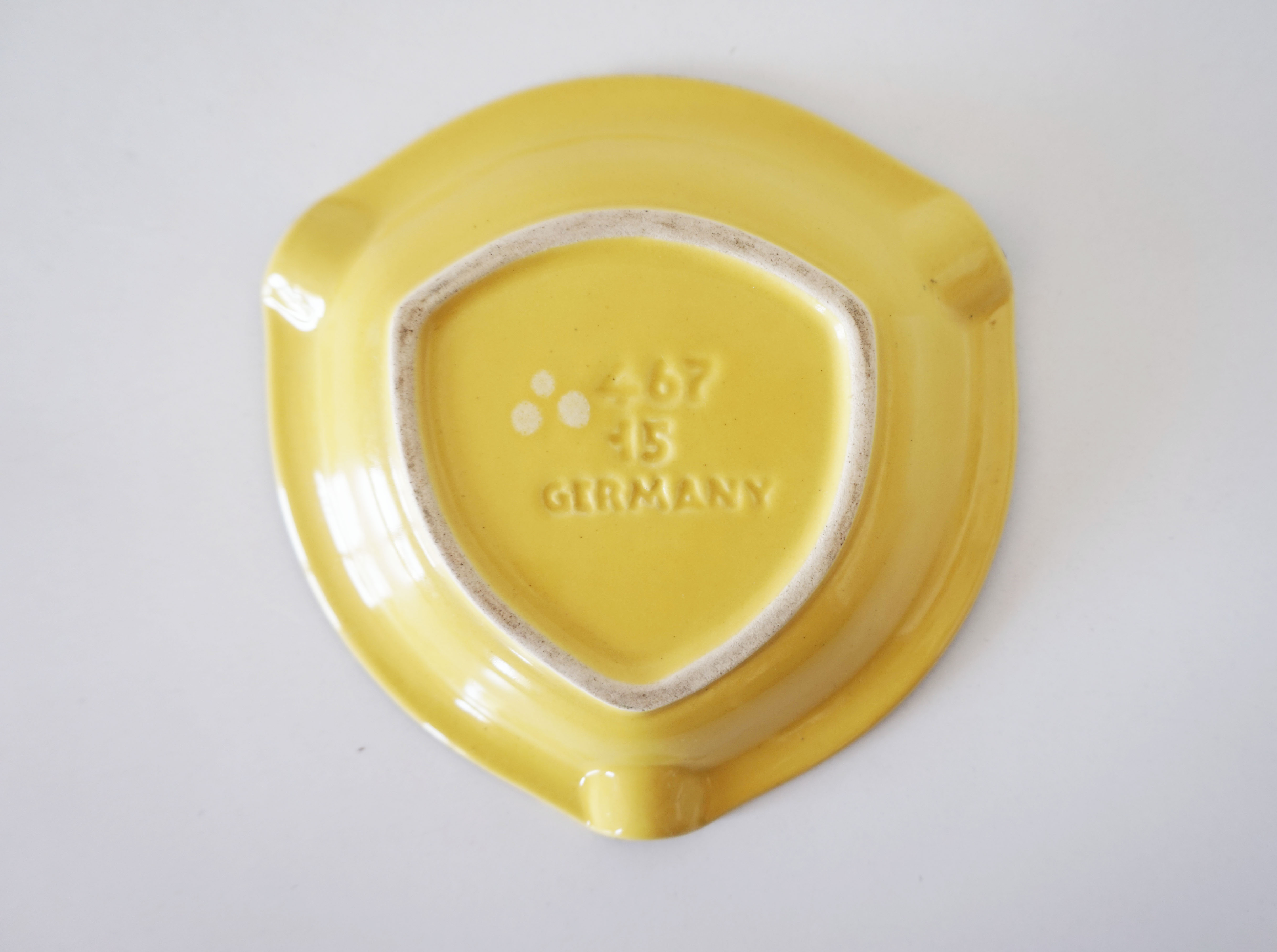 Ceramic ashtray West Germany 1960