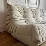 TOGO 3-seater Alcantara sofa