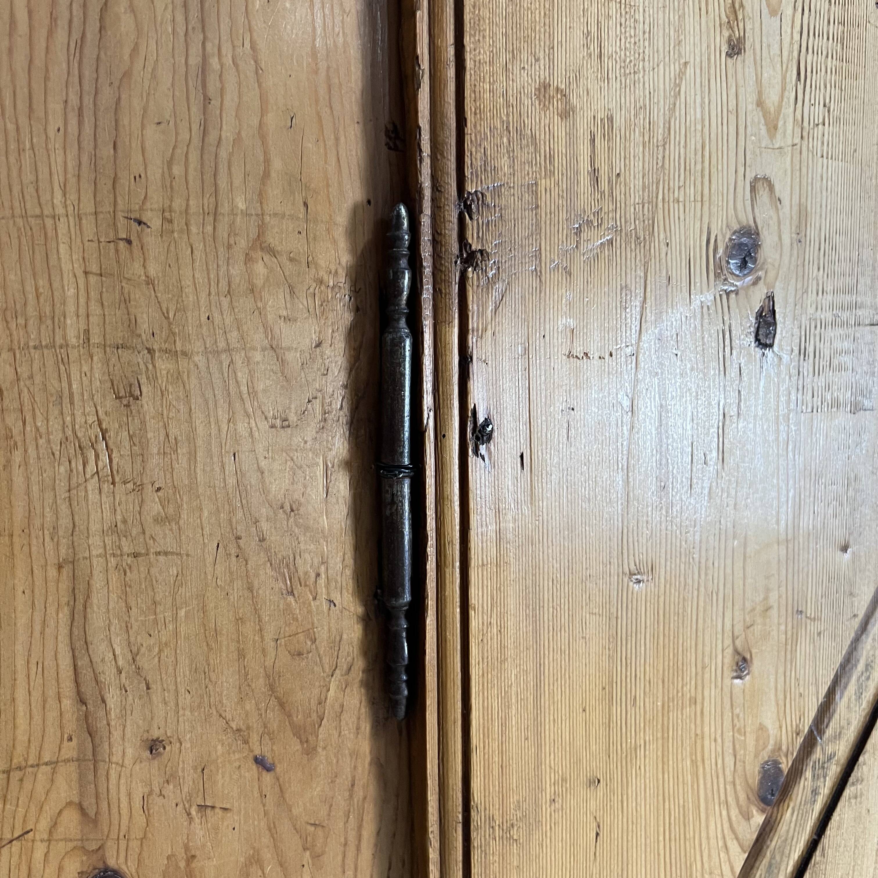 Authentic mountain cabinet furniture, jam maker, folk art, Savoie