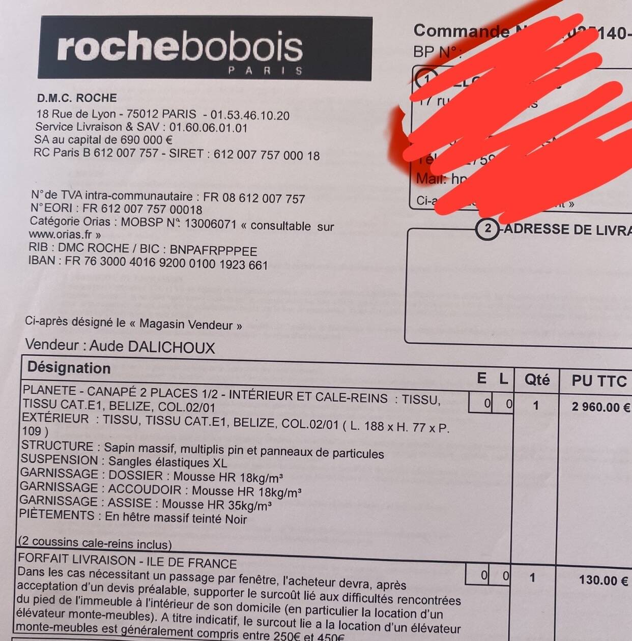 Magnificent RocheBobois Sofa | Planet Model