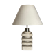 Lamp by Albert Tormos in limestone of the Luberon, Saint Tropez 1970