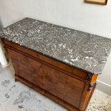 Antique walnut chest of drawers