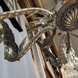 Antique chandelier in neo-gothic style.
