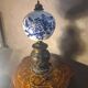 dragon lamp bronze 1900 art nouveau glass replaced very beautiful piece 47x1