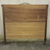 Louis XVI style bed in oak 2 people
