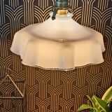 Vintage blue opaline hanging