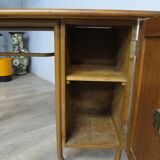 Tubular vintage school desk