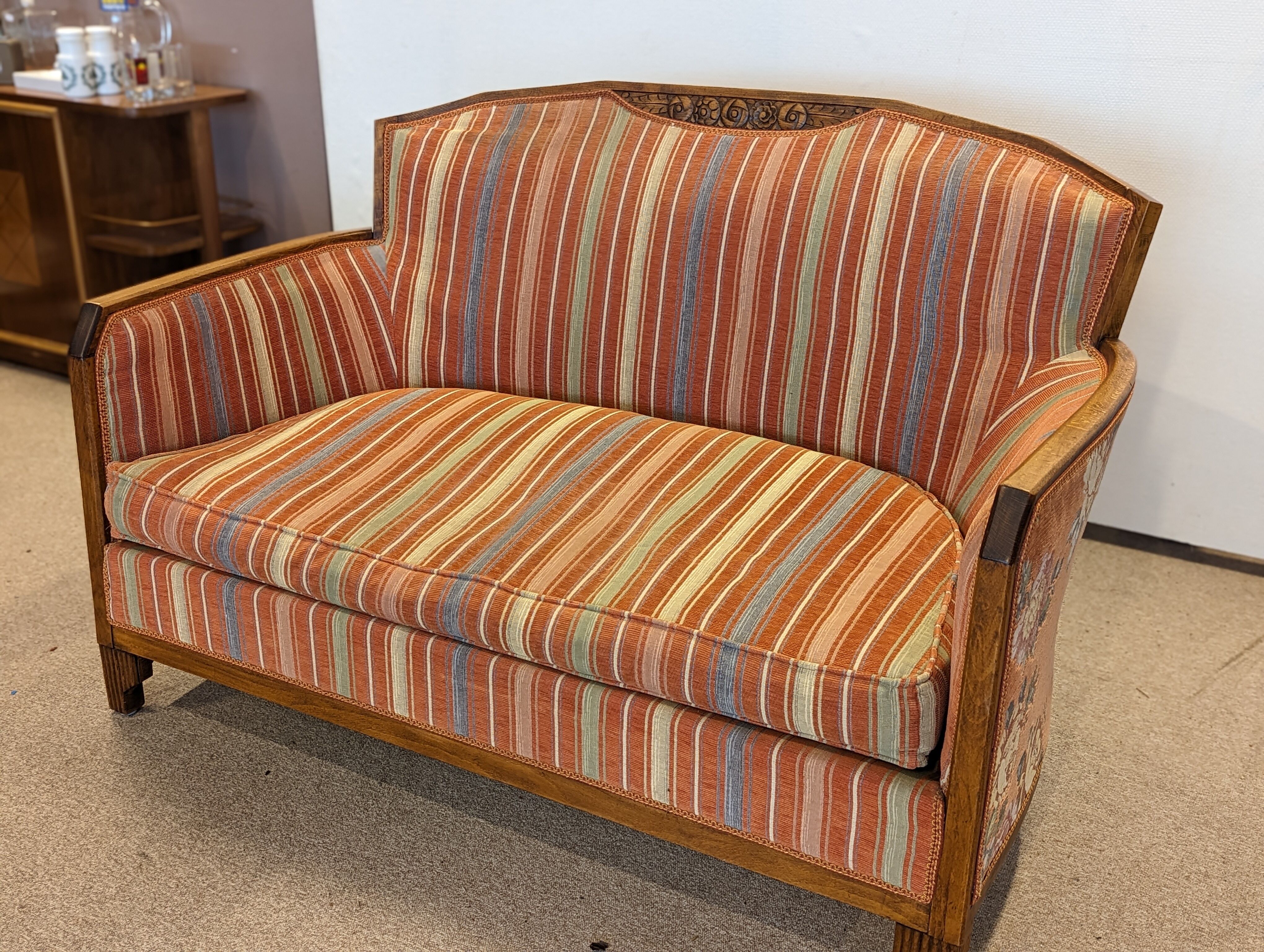 Sofa bench 2 places 40s