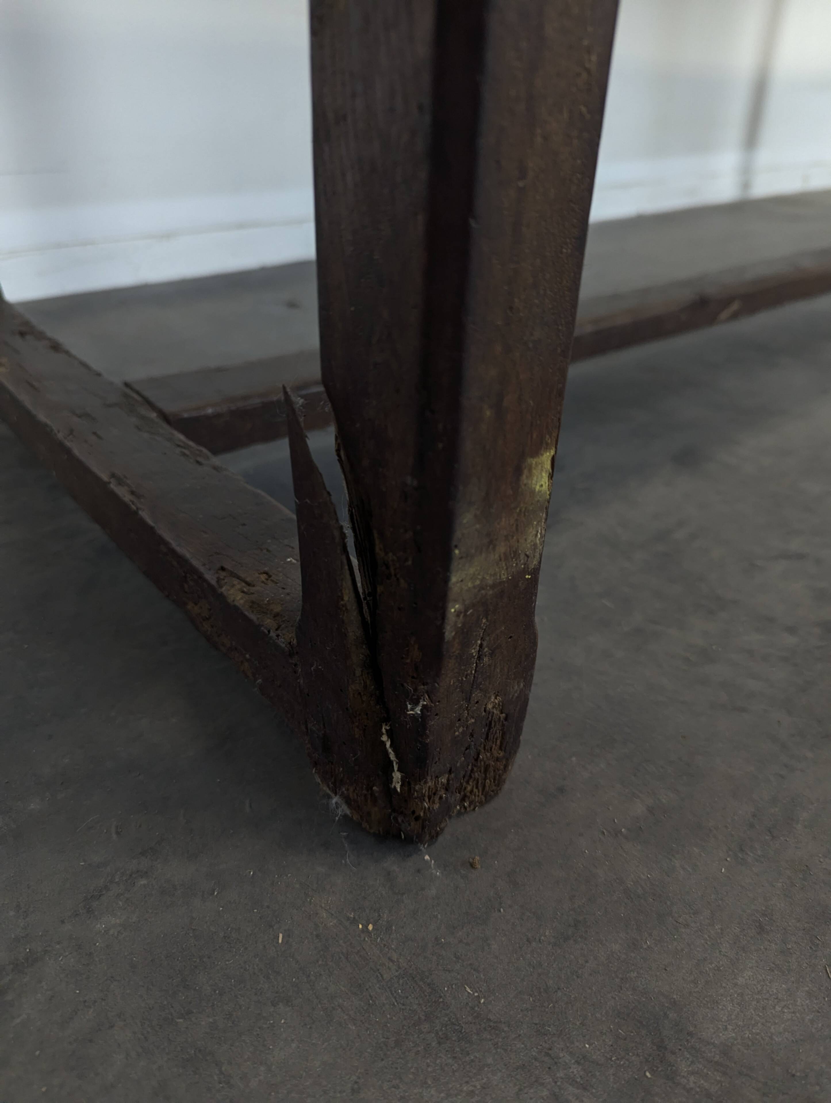 Table de ferme rustique