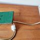 1970s brass banker’s desk lamp