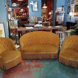 Toad sofa and 2 armchairs set
