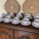 Lot de 11 tasses et 12 soucoupes en porcelaine Seltmann Weiden