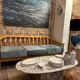 Three-seater bench Knoll Antimott 1960