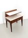 Vintage Single Nightstand with Glass and Marble Shelves, Italy
