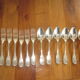 12 christofle entremet in silver metal