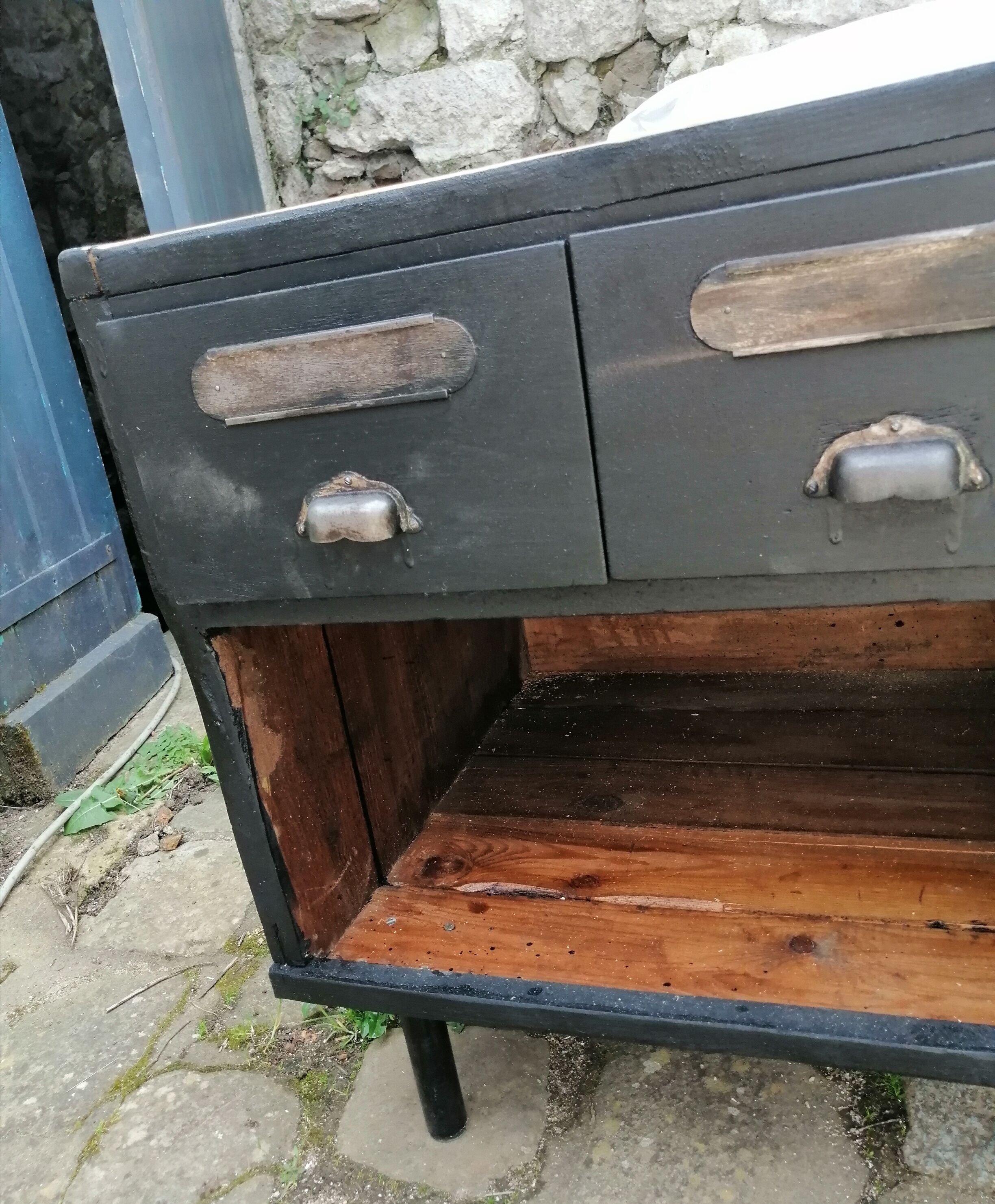 TV stand with drawers