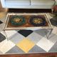 Designer Italian coffee table Juliette Belarti glazed ceramic legs
