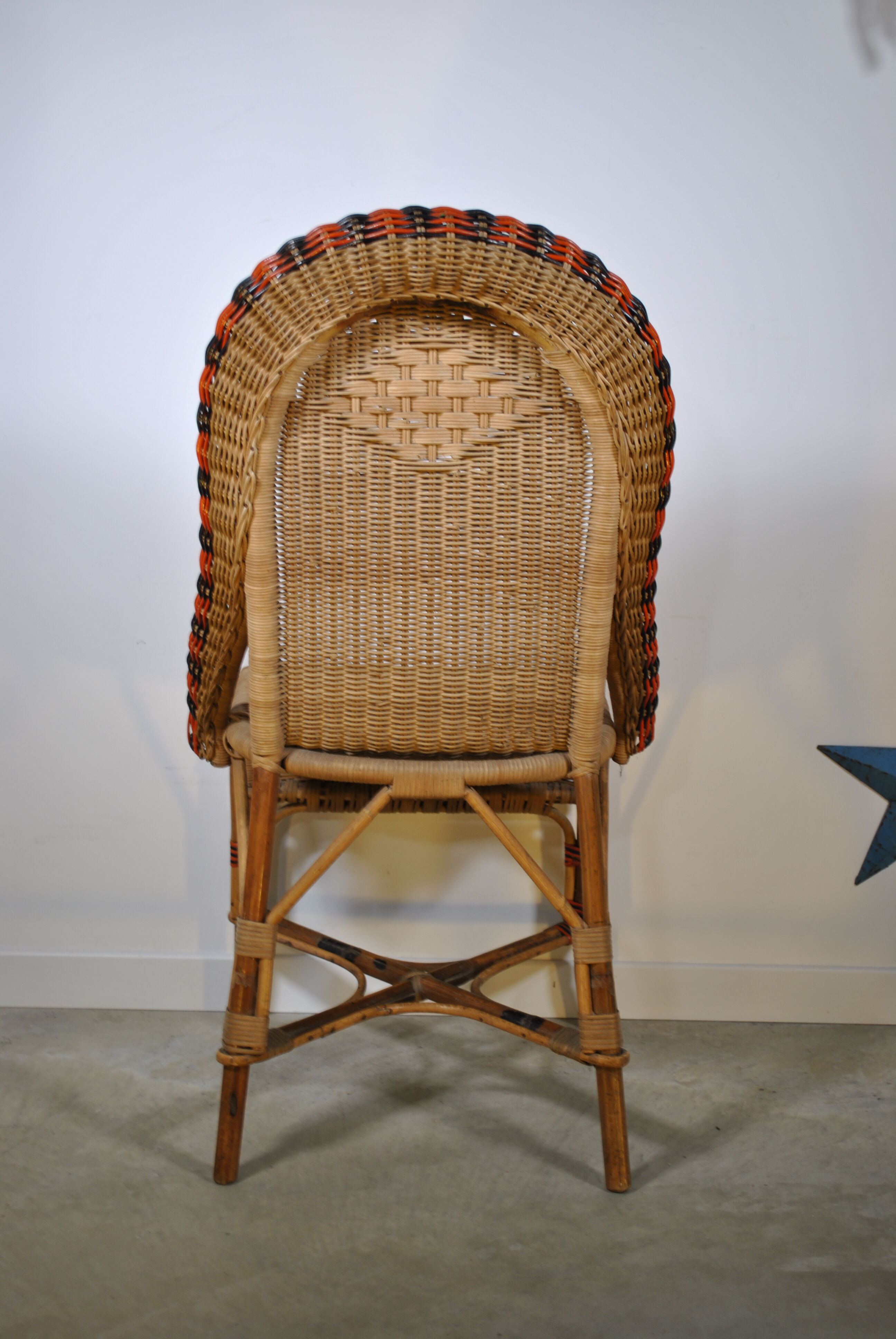 Rattan chair 1960