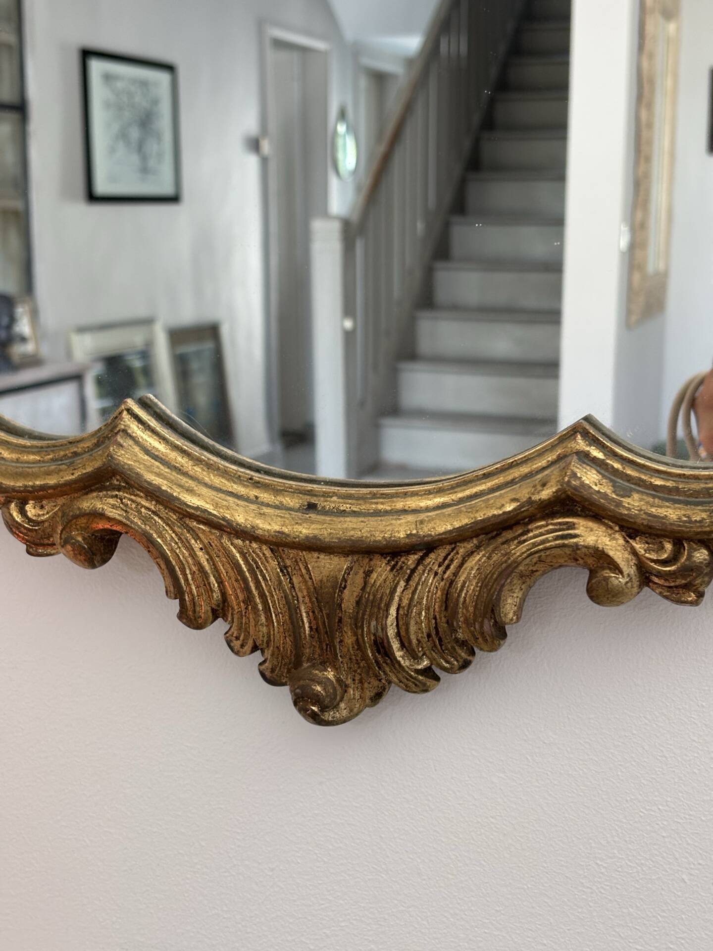 Louis XV style mirror