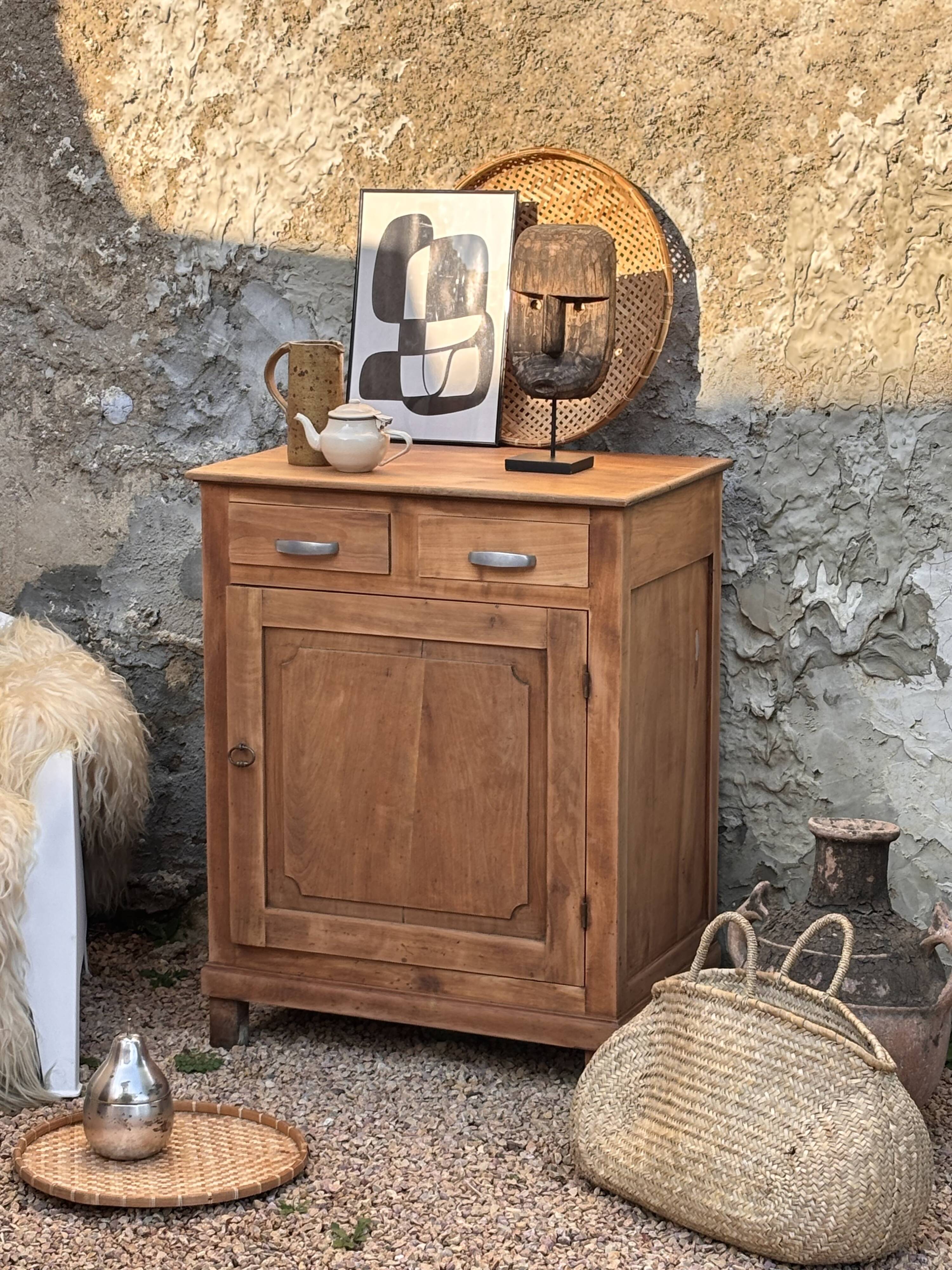 Antique wooden sideboard