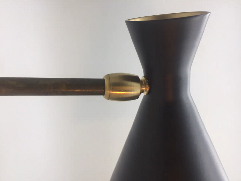 Wall light in the style of Italian creations of the 50s