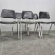 Set of Five Midcentury Knoll Stackable Chairs by Don Albinson, 1970s