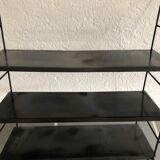 Vintage metal thong shelves