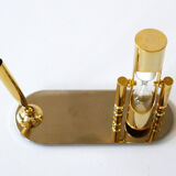 Hourglass & pen holder