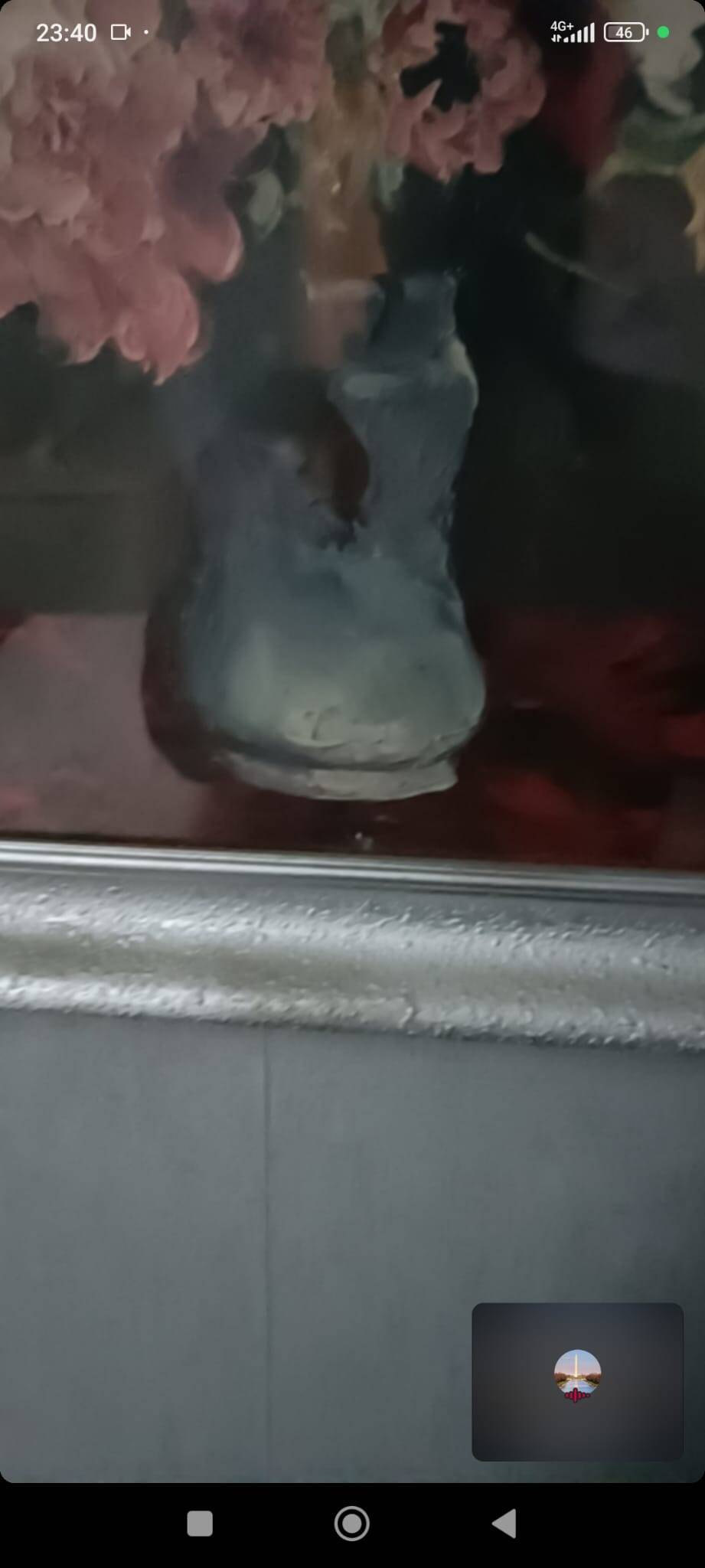 Oil on canvas - floral still life