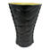 Vase des années 50 noir et jaune