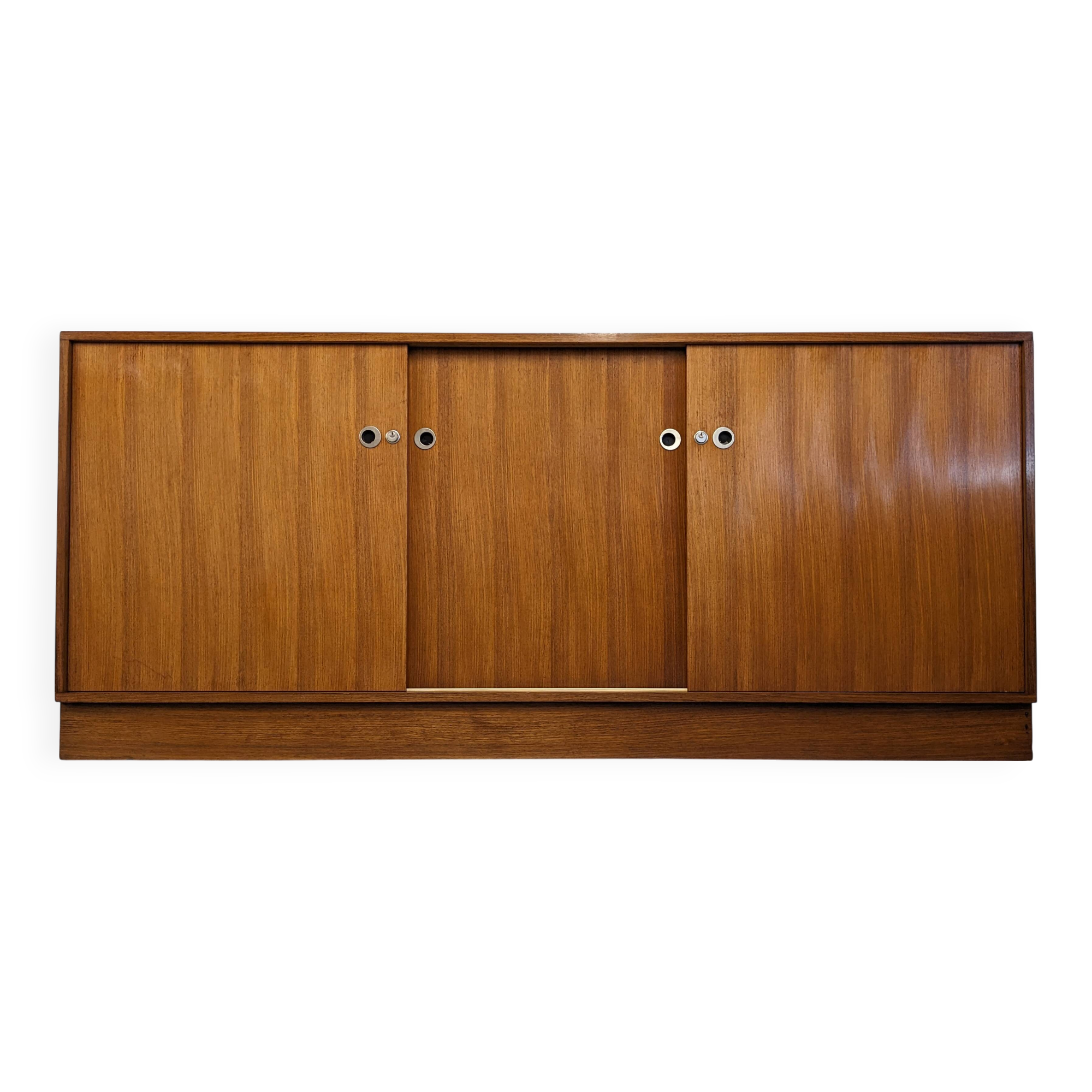 Modernist rosewood sideboard, Italy circa 1970