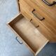 Petite commode vintage en chêne (restaurée)