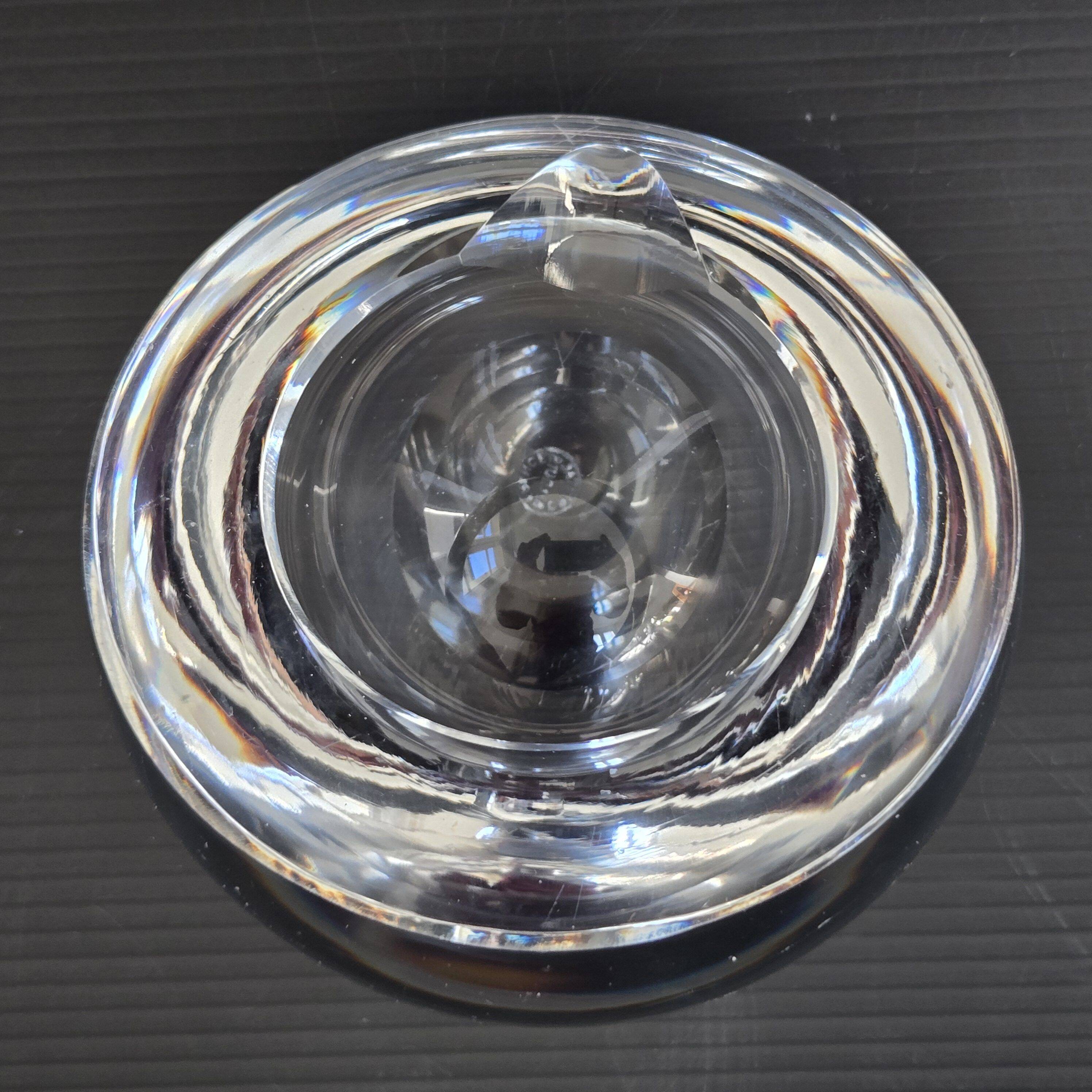 Cendrier vintage en cristal de Saint-Louis